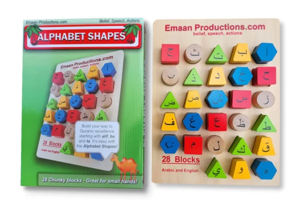 Alphabet Shapes (Arabic and English)