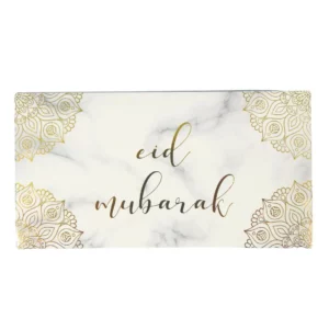Eid Mubarak Money Envelopes (10pk) – Marble & Gold